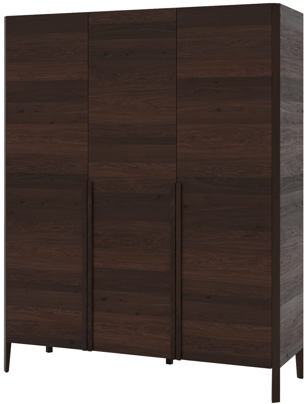 Шкаф RIVI Shape 3х дверный (левый) (цвет - бисмарк) 176х60х220